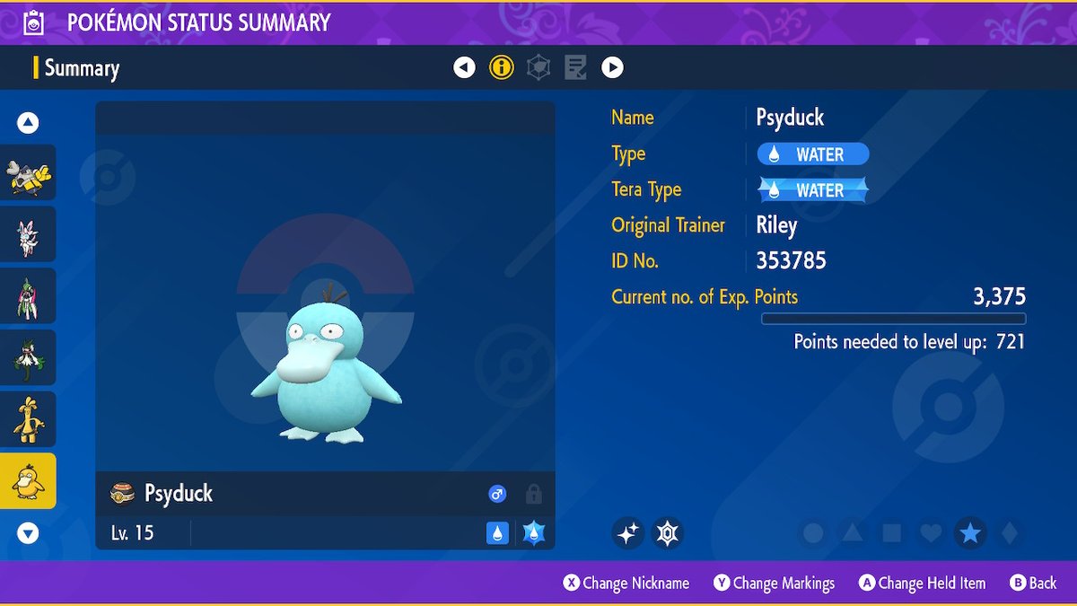PlatnumNeko's tweet photo. random shiny psyduck while exploring #PokemonScarletViolet #NintendoSwitch https://t.co/hQlGx4aHKu