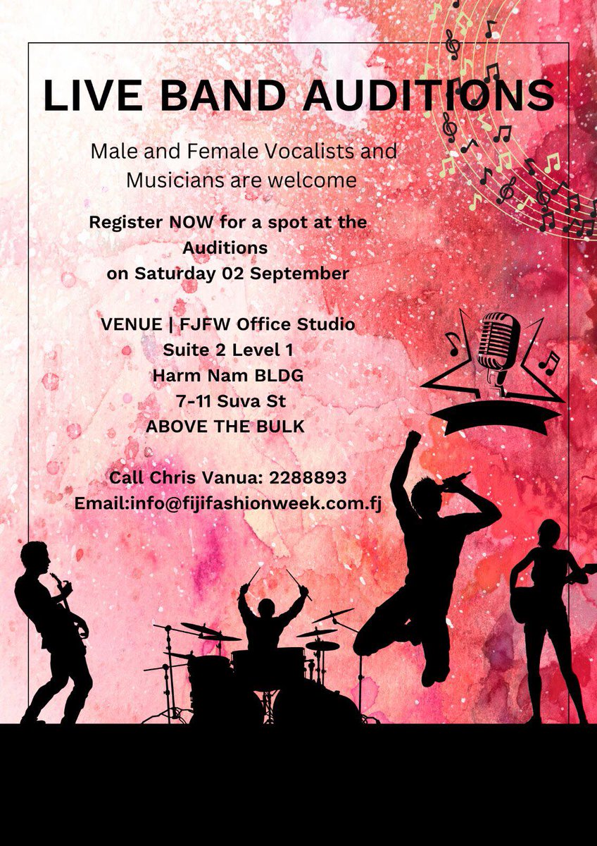 Hey! Do you play a music instrument well and have always wanted to be part of a live music band?

Read on the details in the poster 👇 and get in the chance to be part of the inaugural house band for the 2023 VUVALE CHRISTMAS CONCERT in December. Register NOW!