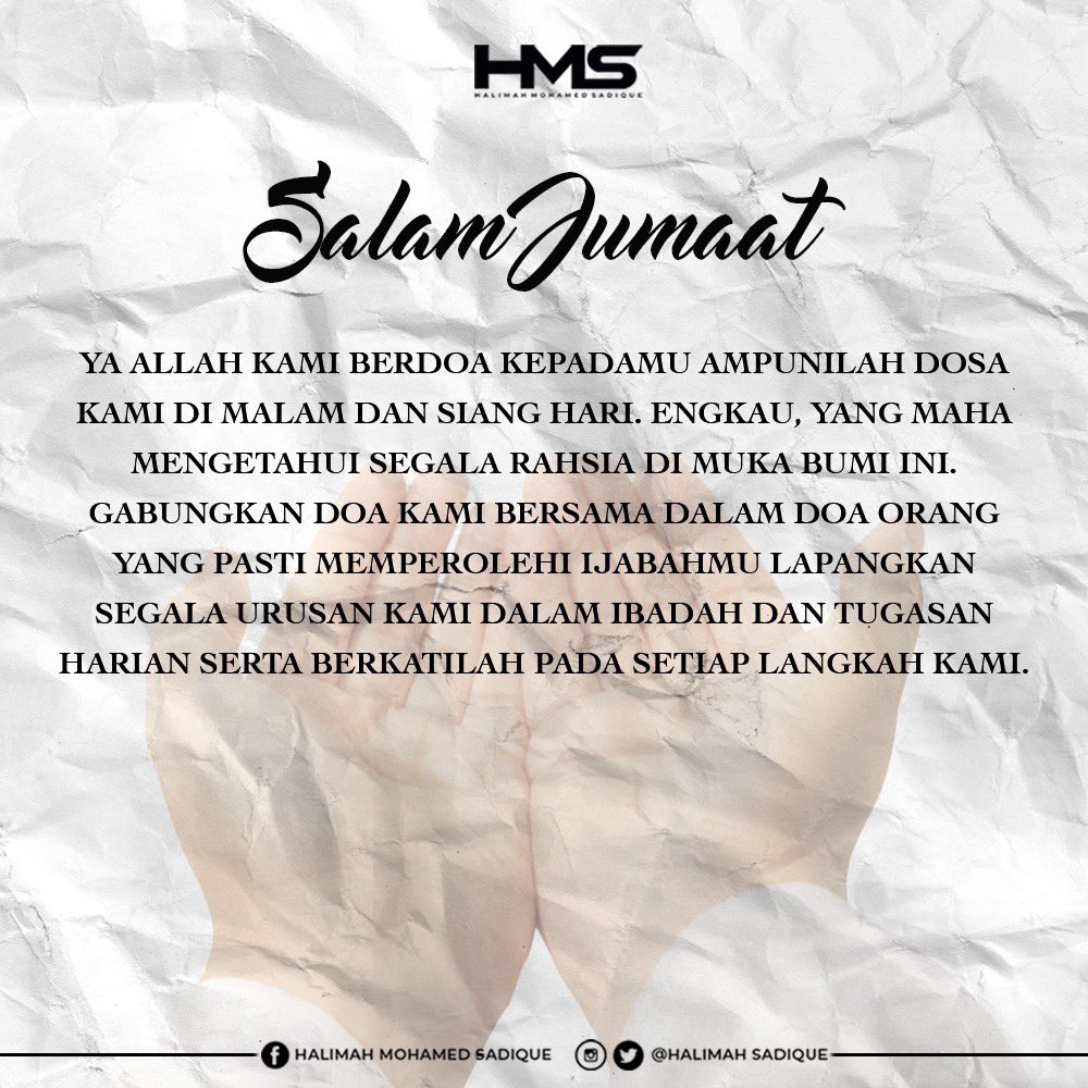 Salam Jumaat
4 Ogos 2023 | 17 Muharam 1445H