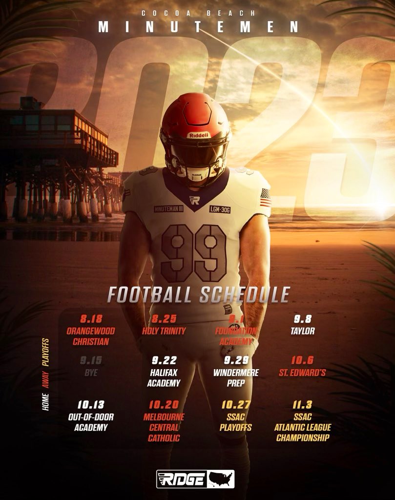 Cocoa Beach High Football tweet media