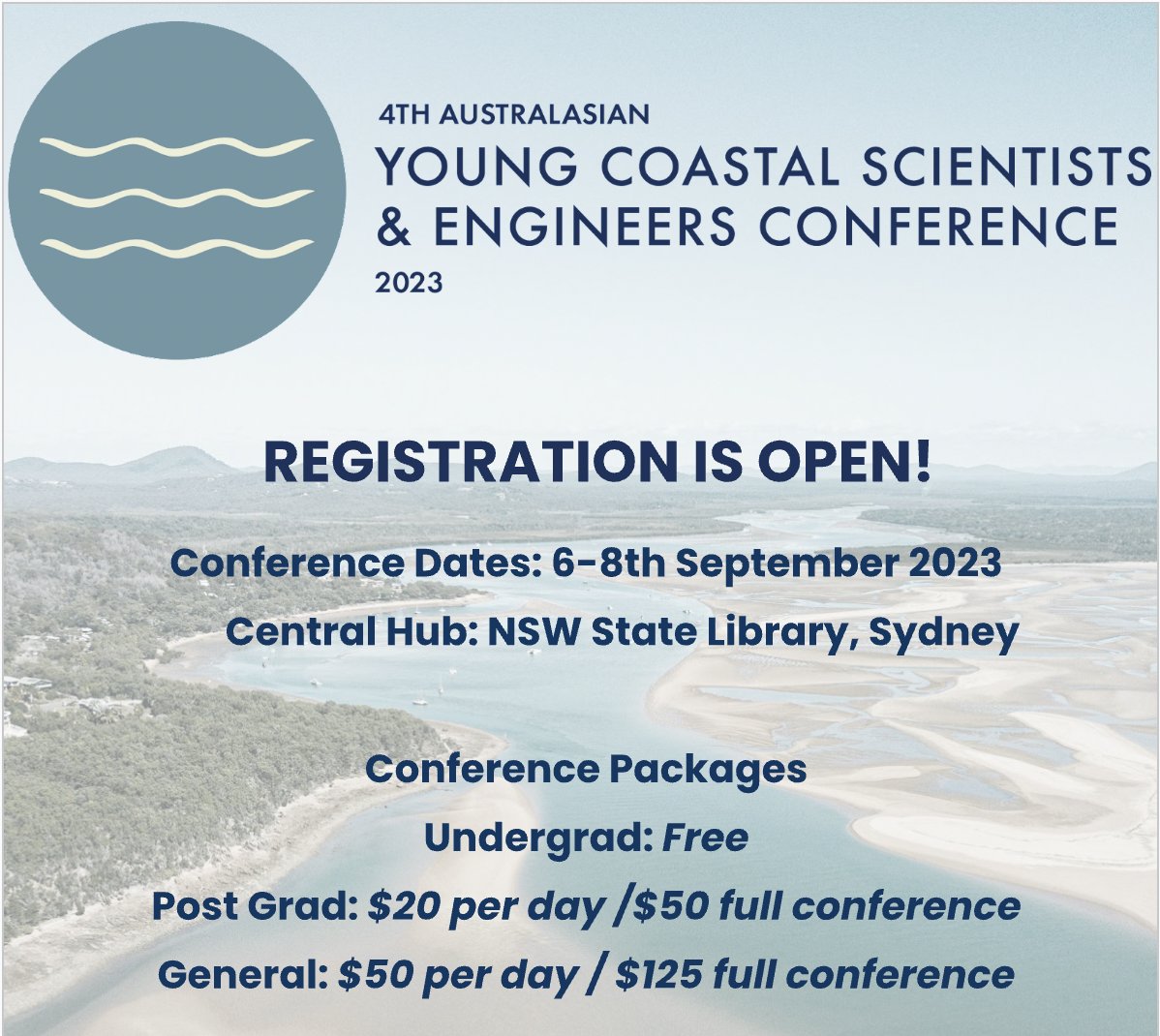 AusYCSEC's tweet photo. Can you believe it’s only 1 month to go until we kick off #AusYCSEC2023?! What are you most looking forward to hearing about this year?

Central and Local hub registration will close 18th August, and online will close 5th September. Register now at https://t.co/2FX2DImb0y https://t.co/kD47uFavkc