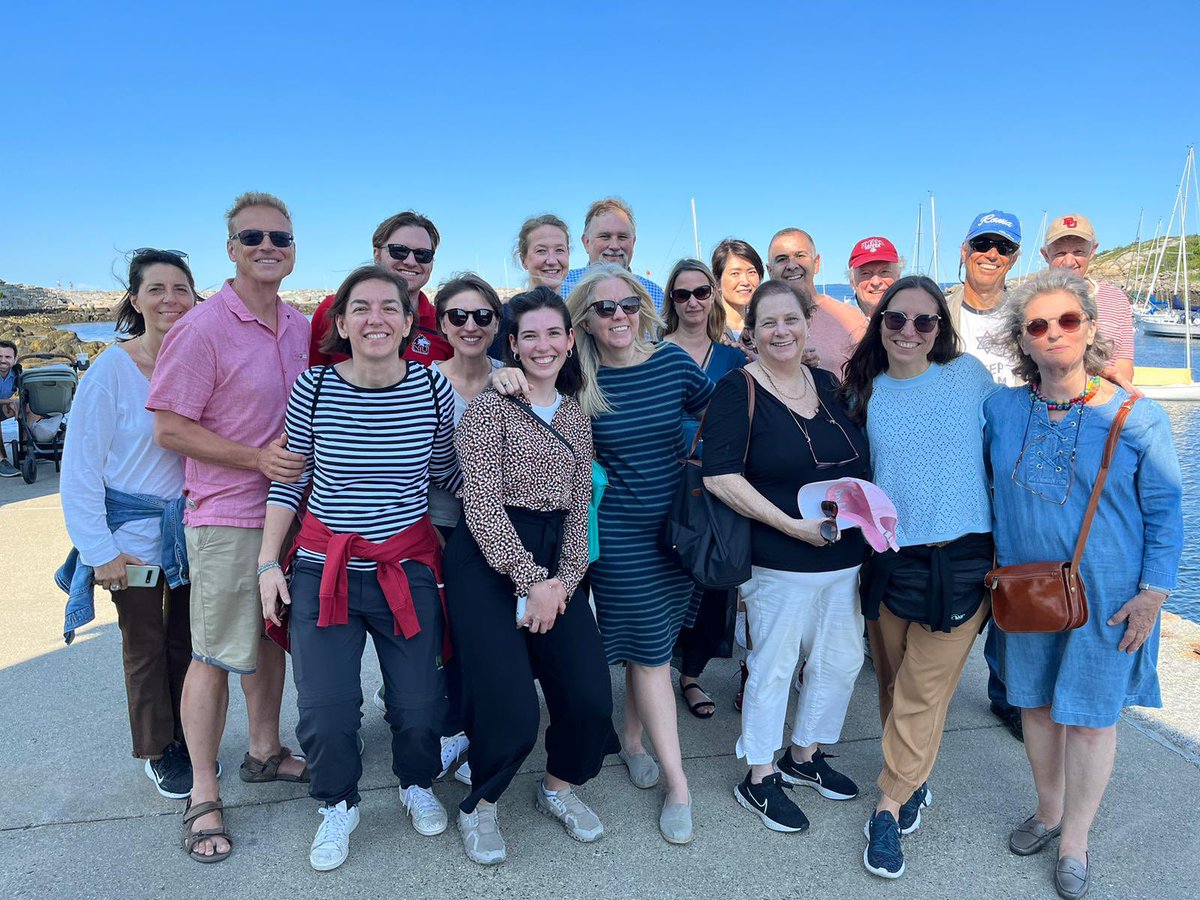 Fabulous couple of days reconnecting with this crazy bunch of careers researchers aka the #5C research group. Full of exciting ideas of what comes next - the sunshine & beautiful #Rockport must have inspired us! #academicnomad @cranfieldmngmt @cranfield_cww