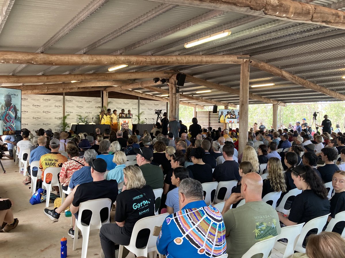 Emotional tributes flow for the late Gumatj leader Yunupingu at the Garma Festival