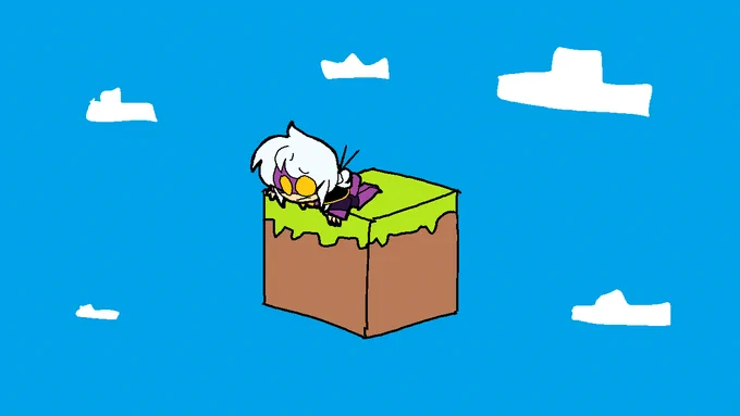 been a while since ive streamed this early o-o  anyways am streamin skyblock come watch :3 