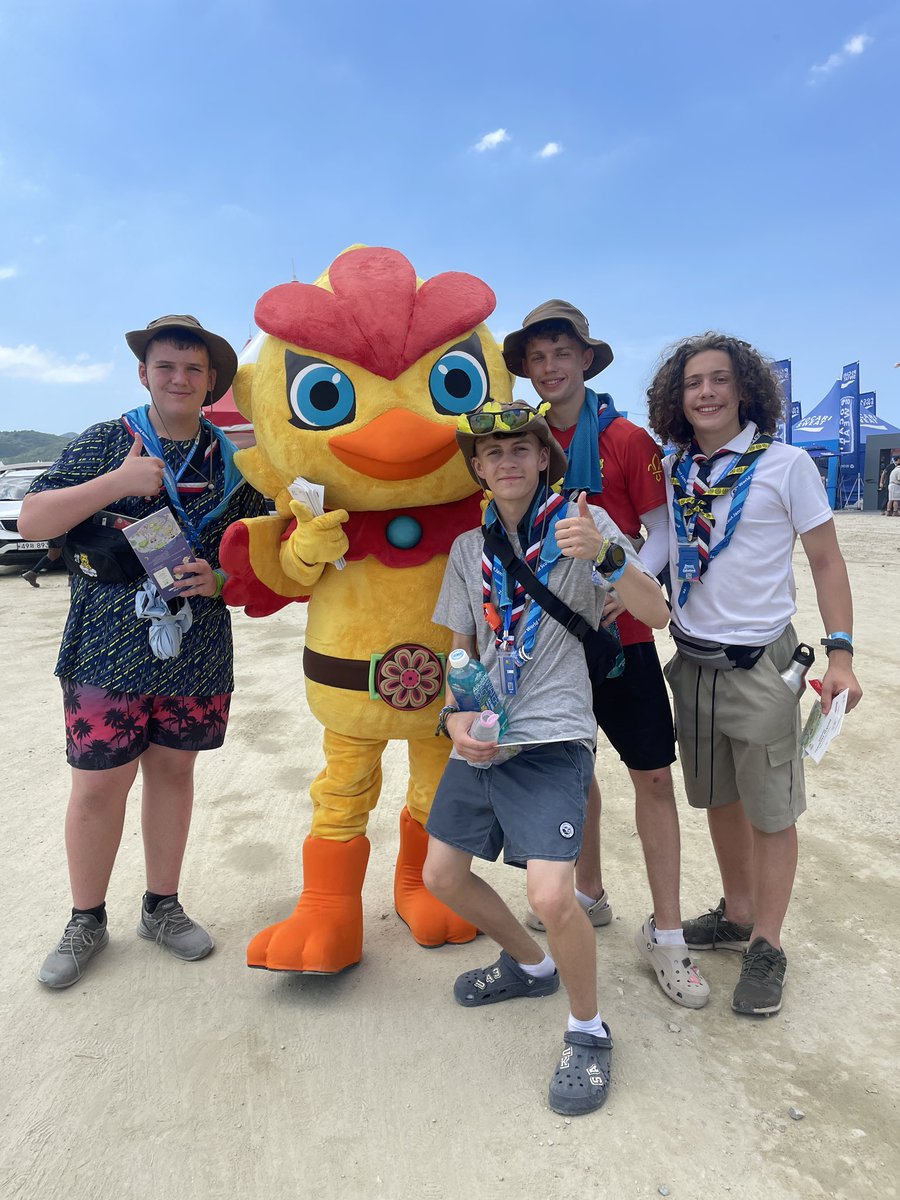 SamuelFinn_'s tweet photo. #WorldScoutJamboree https://t.co/mYUX9aU0tg