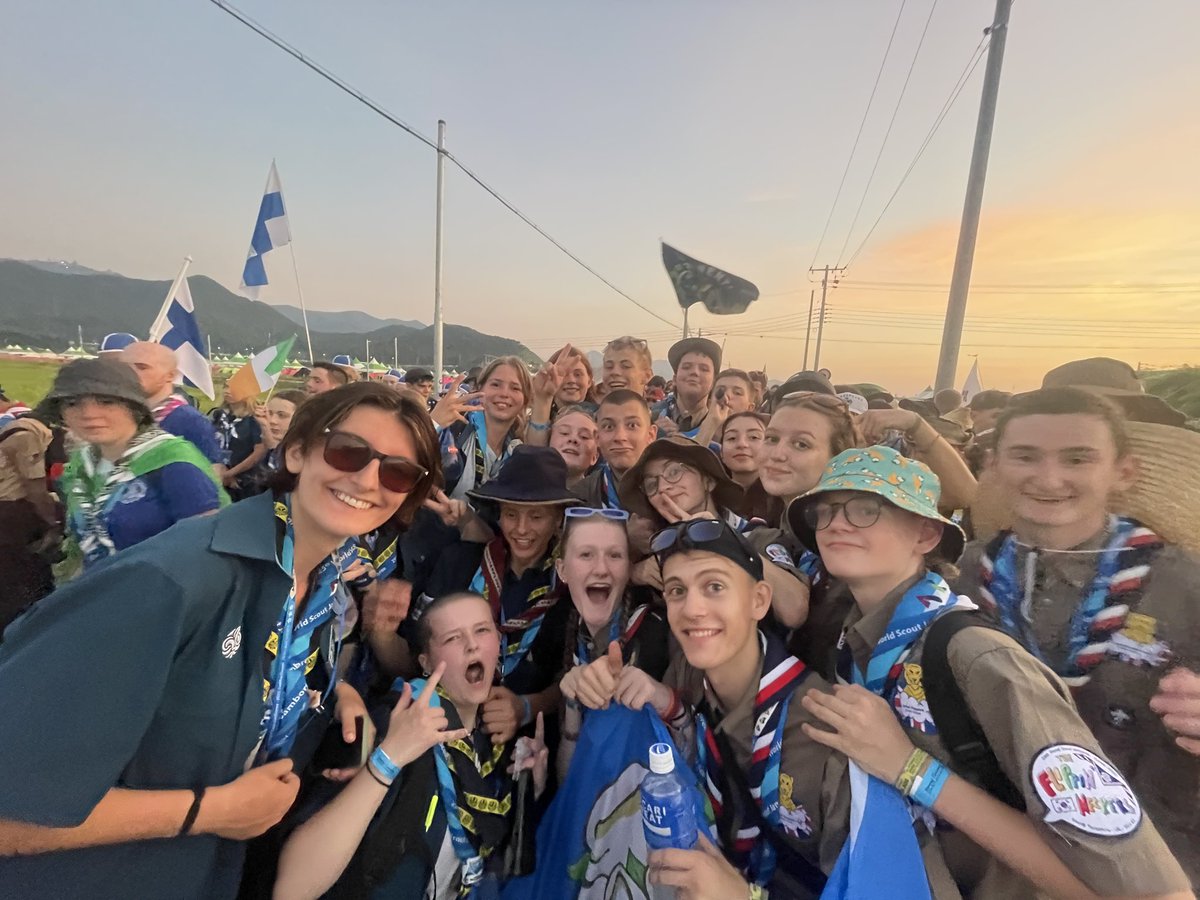 SamuelFinn_'s tweet photo. #WorldScoutJamboree https://t.co/mYUX9aU0tg