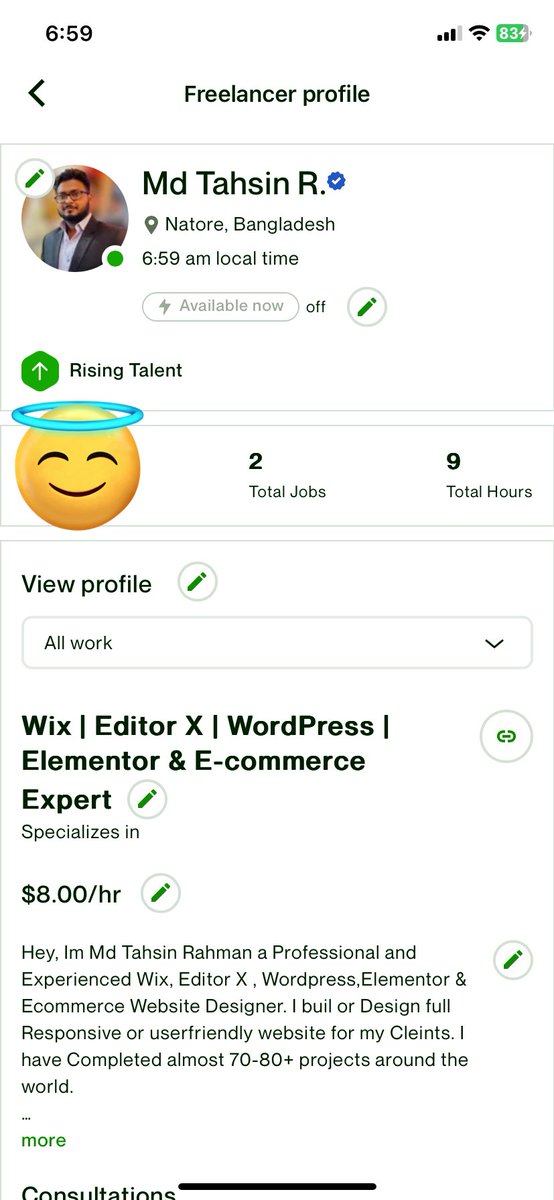 Design your Wix Website 
Just knock me: upwork.com/freelancers/~0…

#BBNaijaAllStar #DelhiMetro #hamtwe #hamtwe #wix  #landingpage