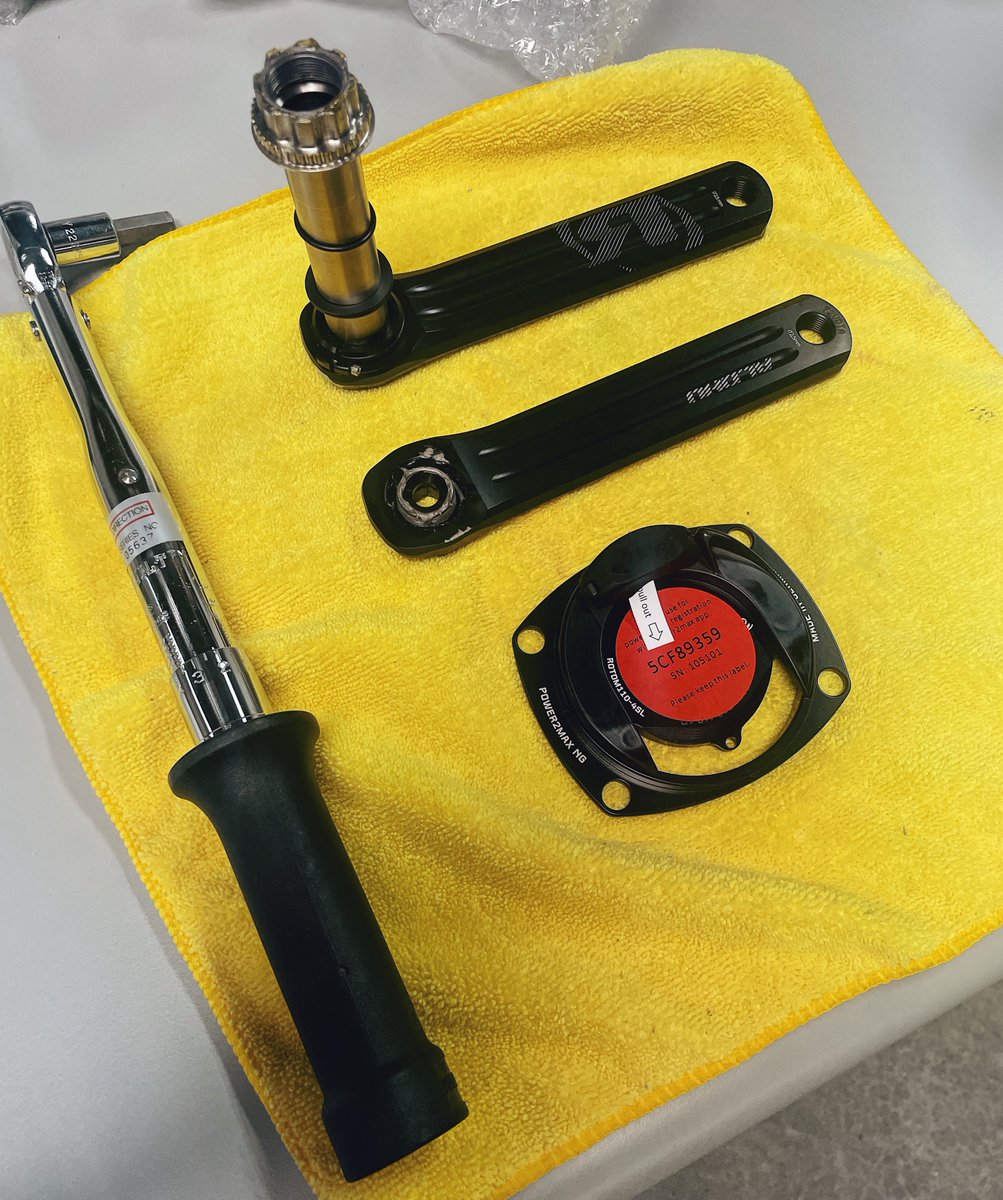 PowerMeterCity's tweet photo. Keeping busy here at Power Meter City -  working on this power2max NGeco ROTOR ALDHU Road Power Meter Crankset.  There is no other power meter that provides dual-leg power measurement plus these other features at this price point  https://t.co/gMoEoMiW8n https://t.co/QZpqzpEgRS