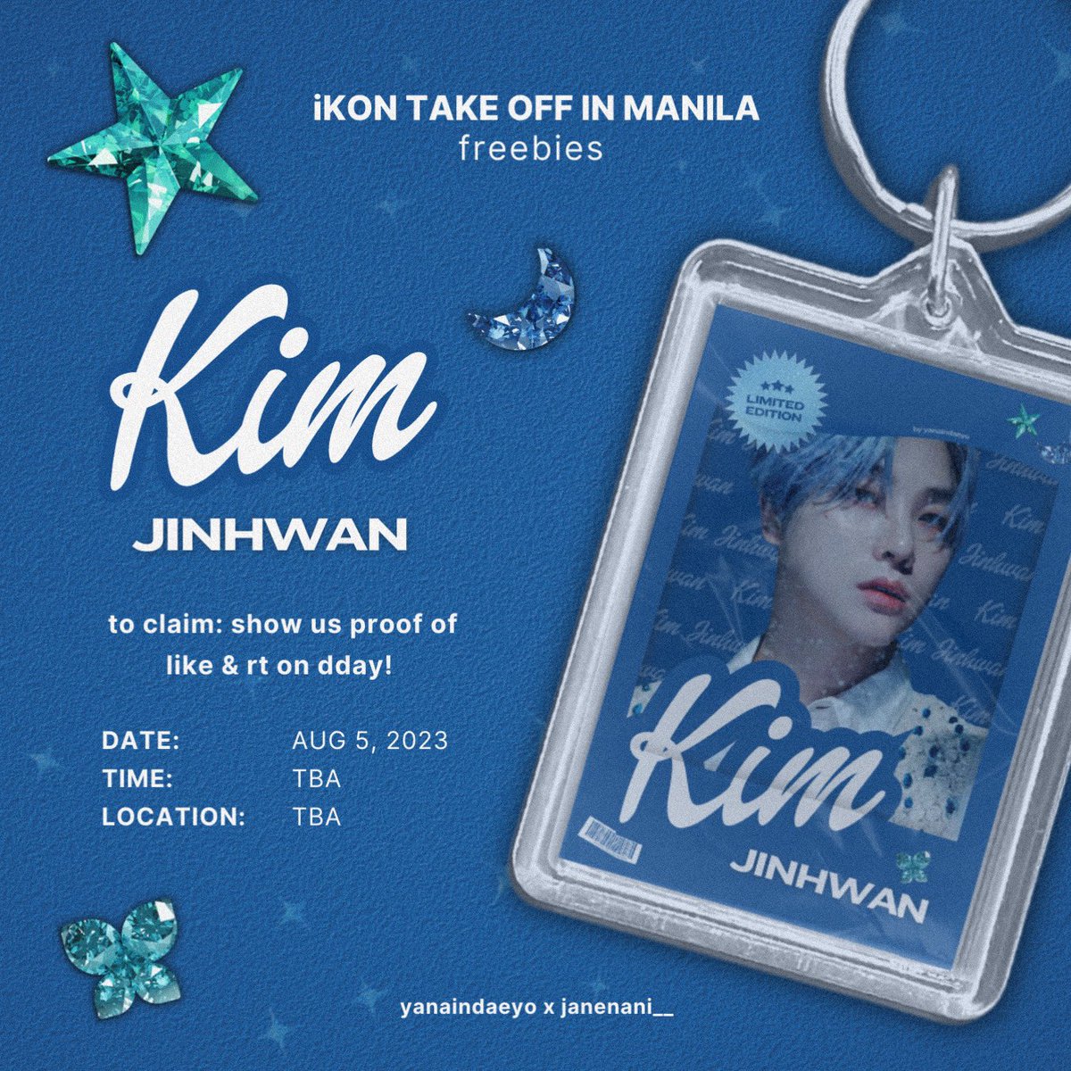 yanaindaeyo's tweet photo. ─ iKON IN MANILA freebies 2.0

✩ barbie &amp; ken-inspired keychains
✩ only one keychain per person
✩ to claim: show us rt &amp; like on dday
✩ time &amp; loc: tba

@janenani__ @iKONIC_143 
#iKON #iKON_TAKEOFFinManila https://t.co/80YhphaLwG