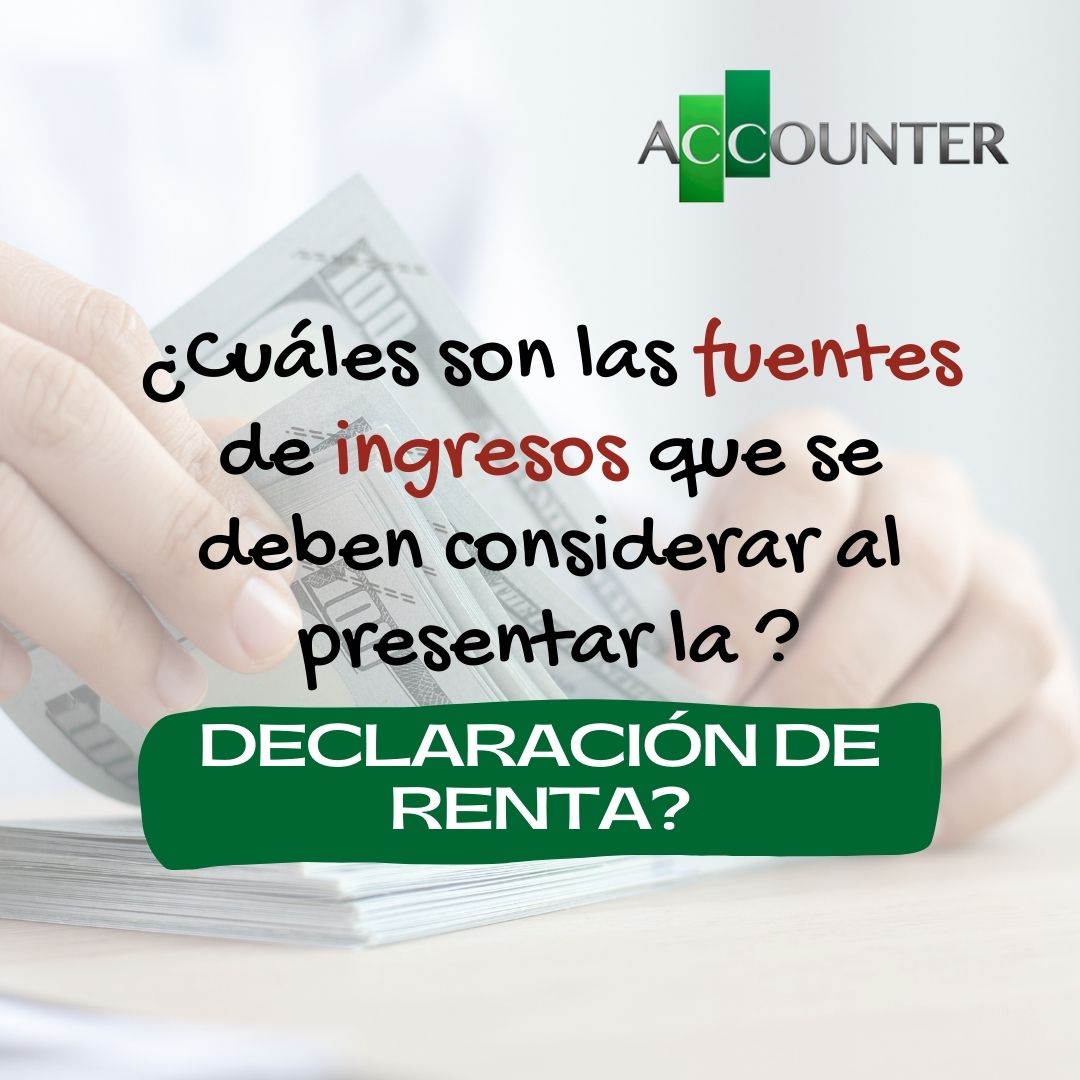 accounterweb's tweet photo. ¿Cuáles son las fuentes de ingresos que se deben considerar al presentar la Declaración de Renta?

@ac.contadora #tipsaccounter #accounterweb #noticias #news #tips #contador #colombia #fuentes #ingresos #Declaracionderenta #renta #ingresos #laborales #honorarios #servicios https://t.co/n0bhXSQ8M0
