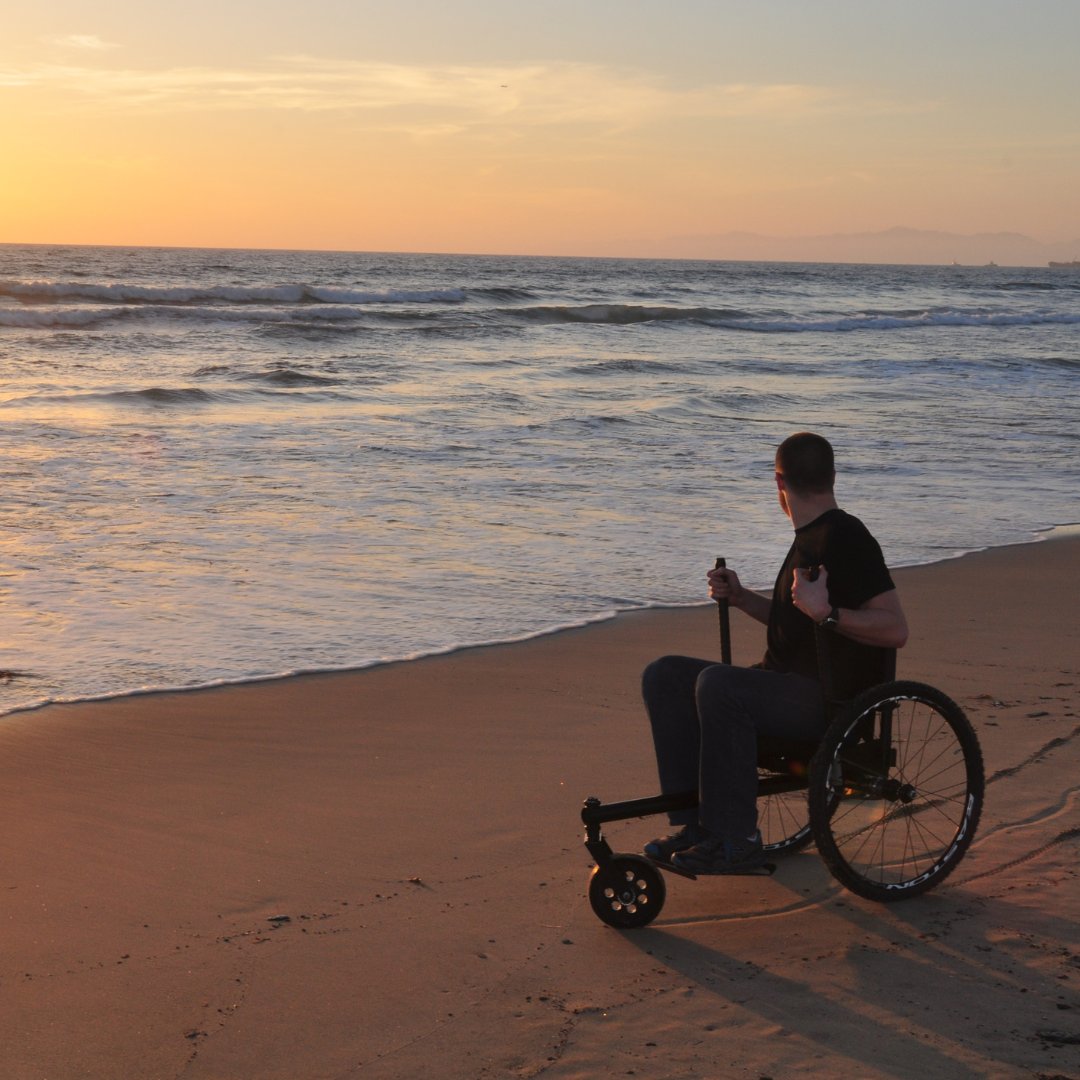 Moving through life is like riding a wave 🌊 You have to be ready to go with the flow!

#AbilityNotDisability #LifeOnWheels #TrailAdventures #UnlimitYourWorld #WhatDisability