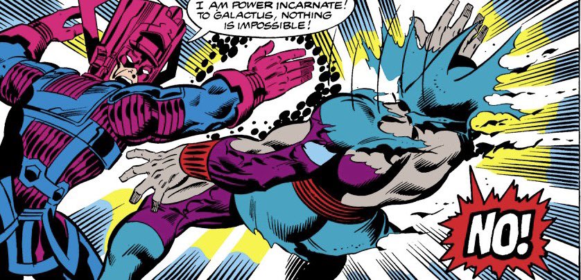 dano_cosmic's tweet photo. Galactus smacking the %#*£ out of the Sphinx!
✨
Fantastic Four #213 (Vol. 1, 1979)
✨
W-#MarvWolfman,A-#JohnByrne,I-#JoeSinnott,C-#BenSean,L-#JohnConstanza
✨
#Galactus #FantasticFour #Sphinx #Marvel #MarvelComics #MarvelCosmic https://t.co/2hxGEKLj5i