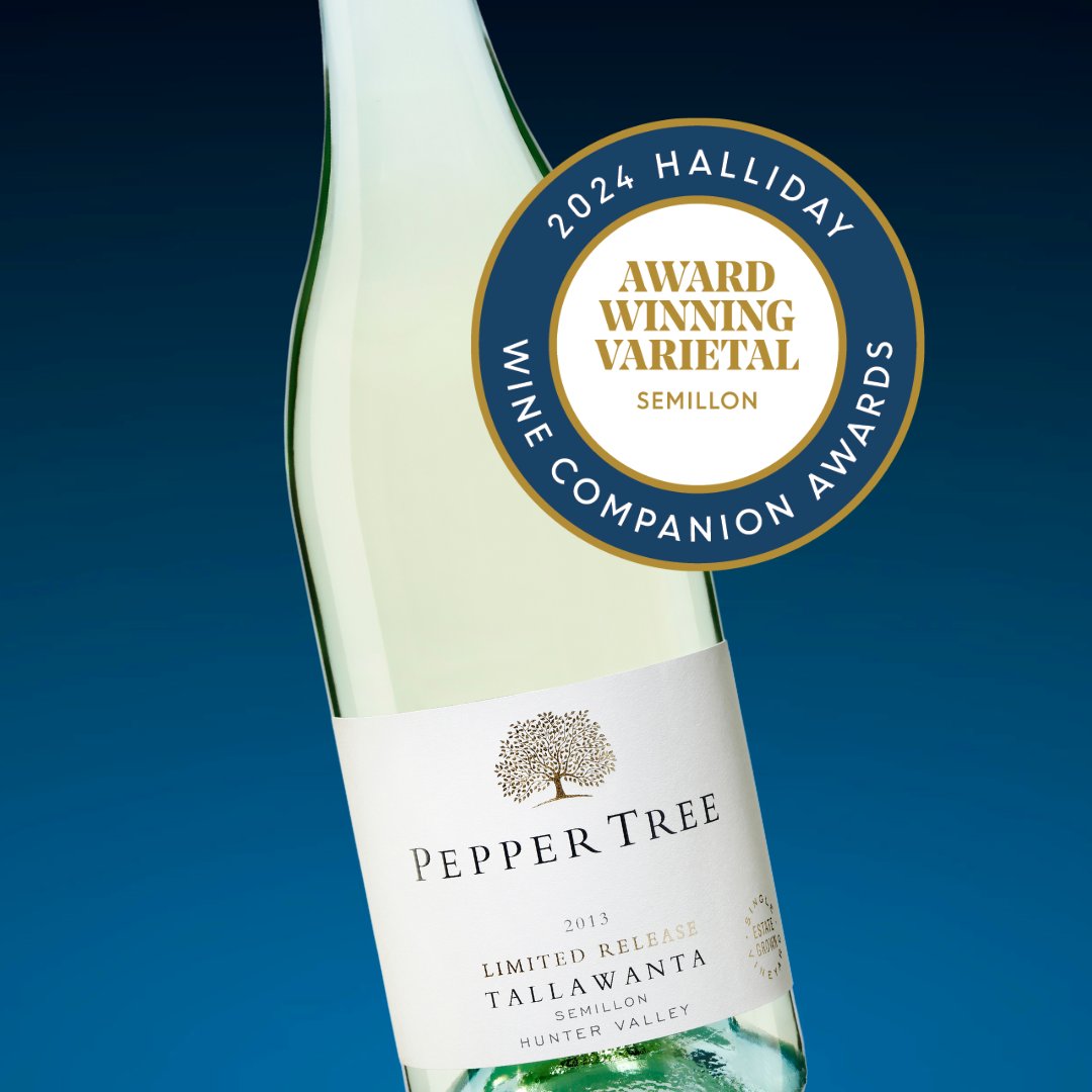 Presenting the winner of our Semillon of the Year category – Pepper Tree Wines Museum Release Limited Release Tallawanta Single Vineyard Semillon 2013, Hunter Valley

Congratulations <a href="/PepperTreeWine/">Pepper Tree Wines</a> 

winecompanion.com.au/resources/awar…