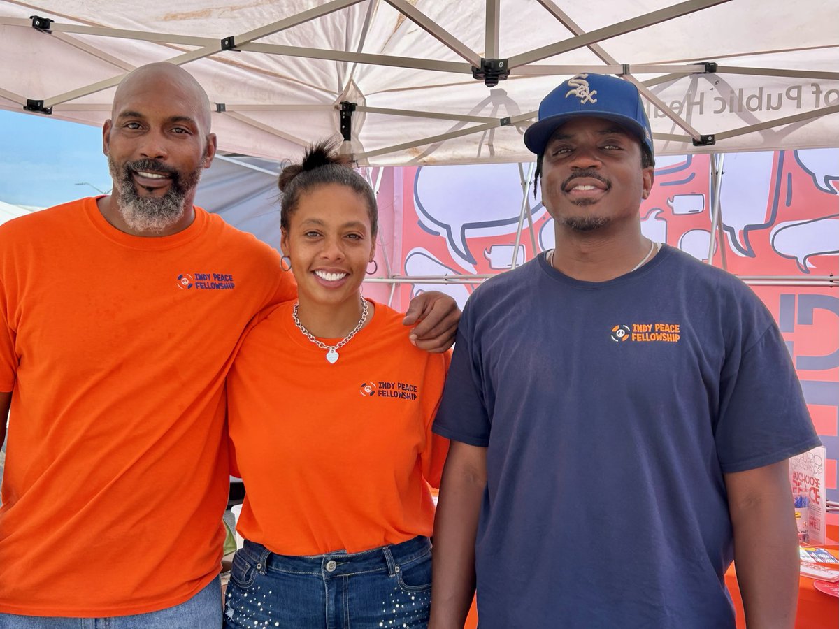 Indy Public Safety Foundation (@indypsfdn) on Twitter photo Make your voice heard against gun violence! Visit the #IndyPeaceFellowship booth at the <a href="/IndyStateFair/">Indiana State Fair</a> and learn how you can contribute to a safer community. #IChoosePeace ✌️🧡
Can't make it in person? Head to indypeace.org to learn more. Make your voice heard against gun violence! Visit the #IndyPeaceFellowship booth at the <a href="/IndyStateFair/">Indiana State Fair</a> and learn how you can contribute to a safer community. #IChoosePeace ✌️🧡
Can't make it in person? Head to indypeace.org to learn more.