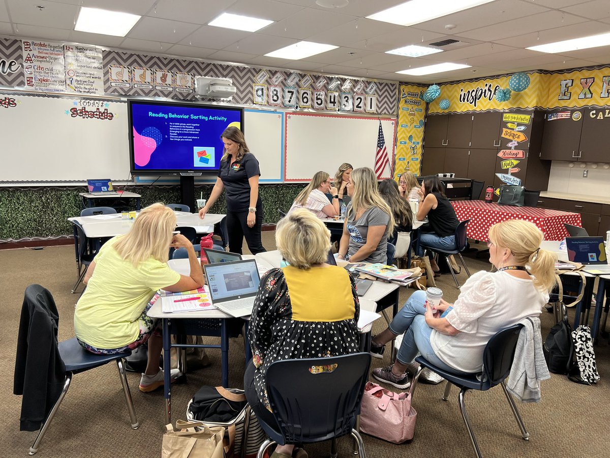 mrslovio's tweet photo. Week 2 of ELS is such an inspiring gathering of passionate educators and thought leaders. Feeling grateful for the opportunity to work alongside these colleagues. #PBVUSD #ELS2023 📚 https://t.co/VOtB4O0Ypo