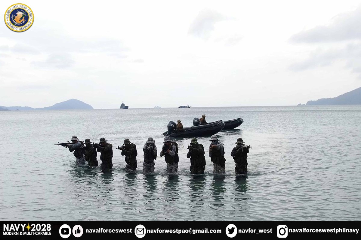 NFW_PN's tweet photo. IN PHOTOS: PHILIPPINE NAVY’s Amphibious Operations in support to HADR Capability Demonstration highlighted the on-going Exercise Pagsasama 2023.

👀👉https://t.co/tgJoWYJBpv

#ExercisePagsasama2023
#DefendersoftheWesternFrontier https://t.co/RwjEqAGMVH