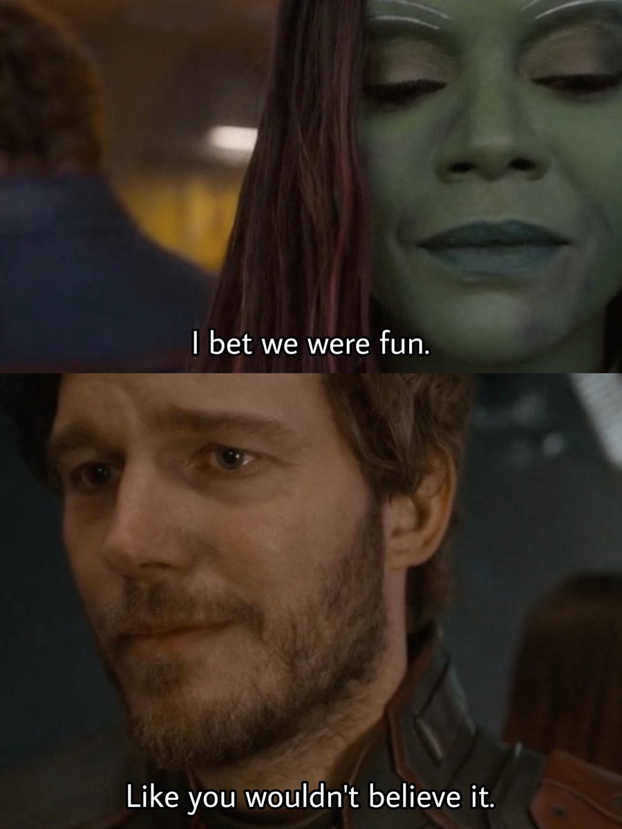 How do you feel about Gamora and Star-Lord not ending up together? 

#GotGVol3