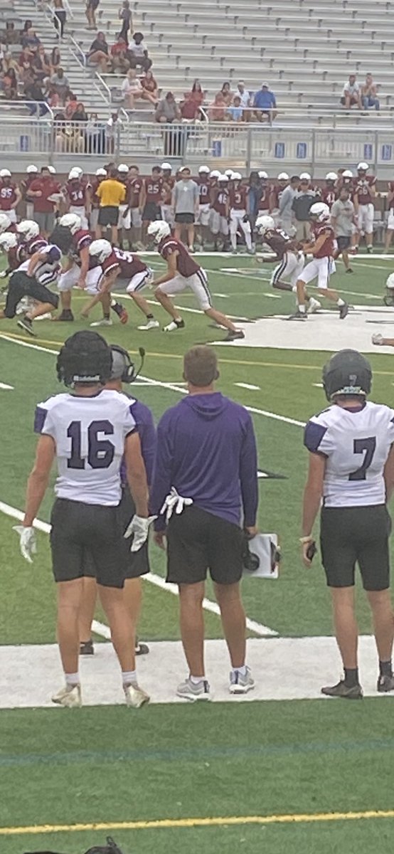 This is tough to watch, sidelined for first scrimmage of his senior year BUT this kid continues to amaze me. <a href="/gunnar_yocum/">Gunnar Yocum</a>. Not giving up! 
Nothing about his HS years has been NORMAL! So <a href="/SCHSL/">SCHSL</a> don’t compare him as a normal student. CANCER is not normal. #letgunnarplay