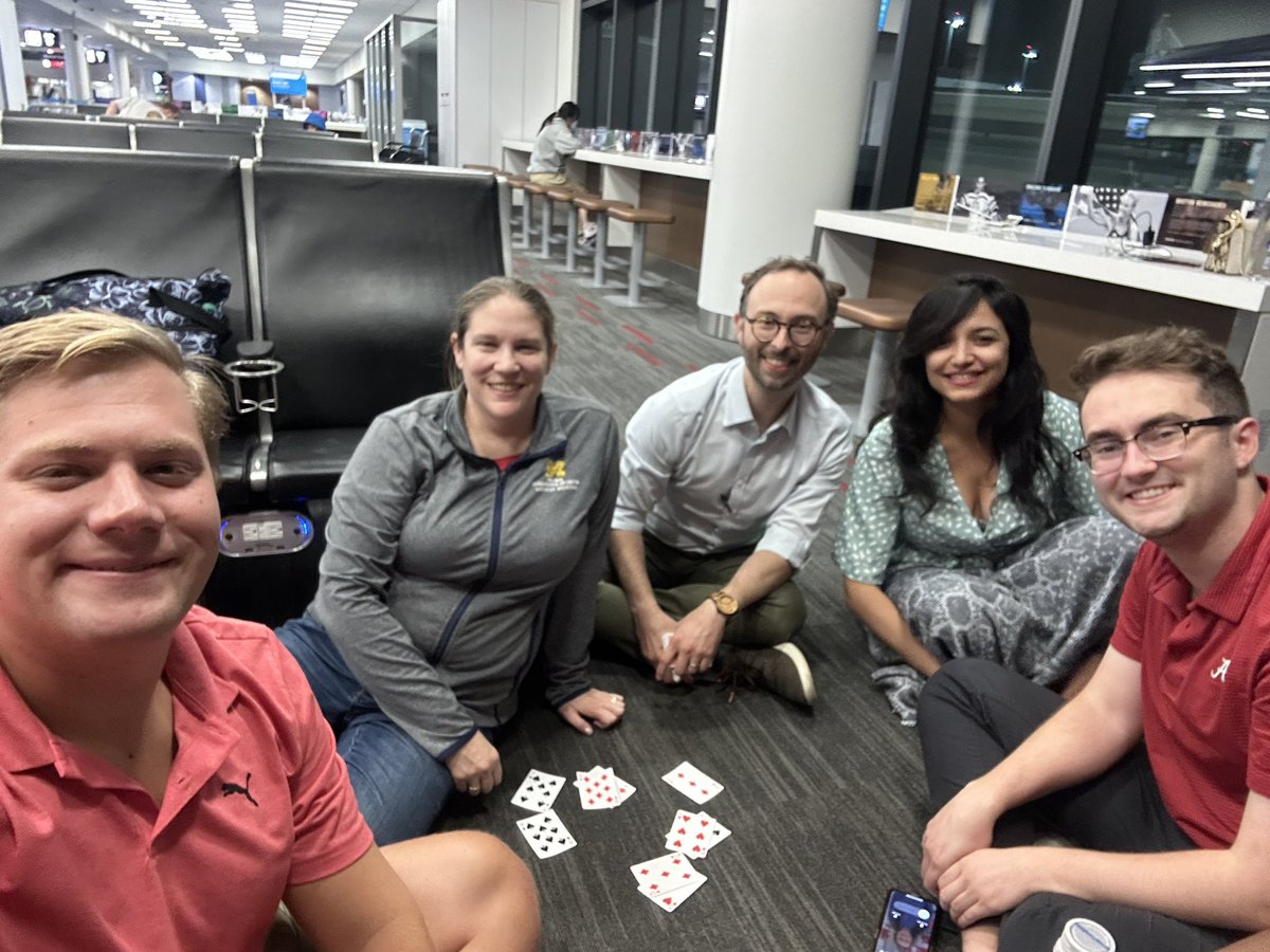 wagner_mj's tweet photo. Still waiting on the closing session of BCVS, hour 12 in the airport.  #penncvi https://t.co/I3ooDOKvjg