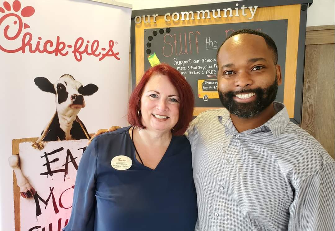 Thanks <a href="/KenBakerTV/">Ken Baker</a> for a  fun day with <a href="/CFACINCYNKY/">CFACINCYNKY</a> Stuff The Bus Challenge!