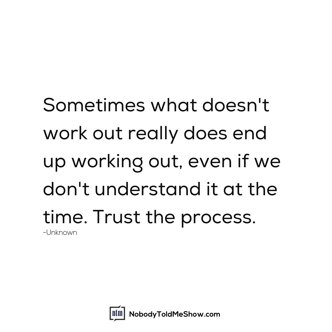 nobodytoldmepod's tweet image. Trust the Journey ✨ Sometimes what seems like a setback is just the universe redirecting you to something better. #trusttheprocess #keepgoingstrong #positivemindset #inspiringchange #mindfulness #podcastwisdom #believeinyourself #motivationdaily #trustthejourney
