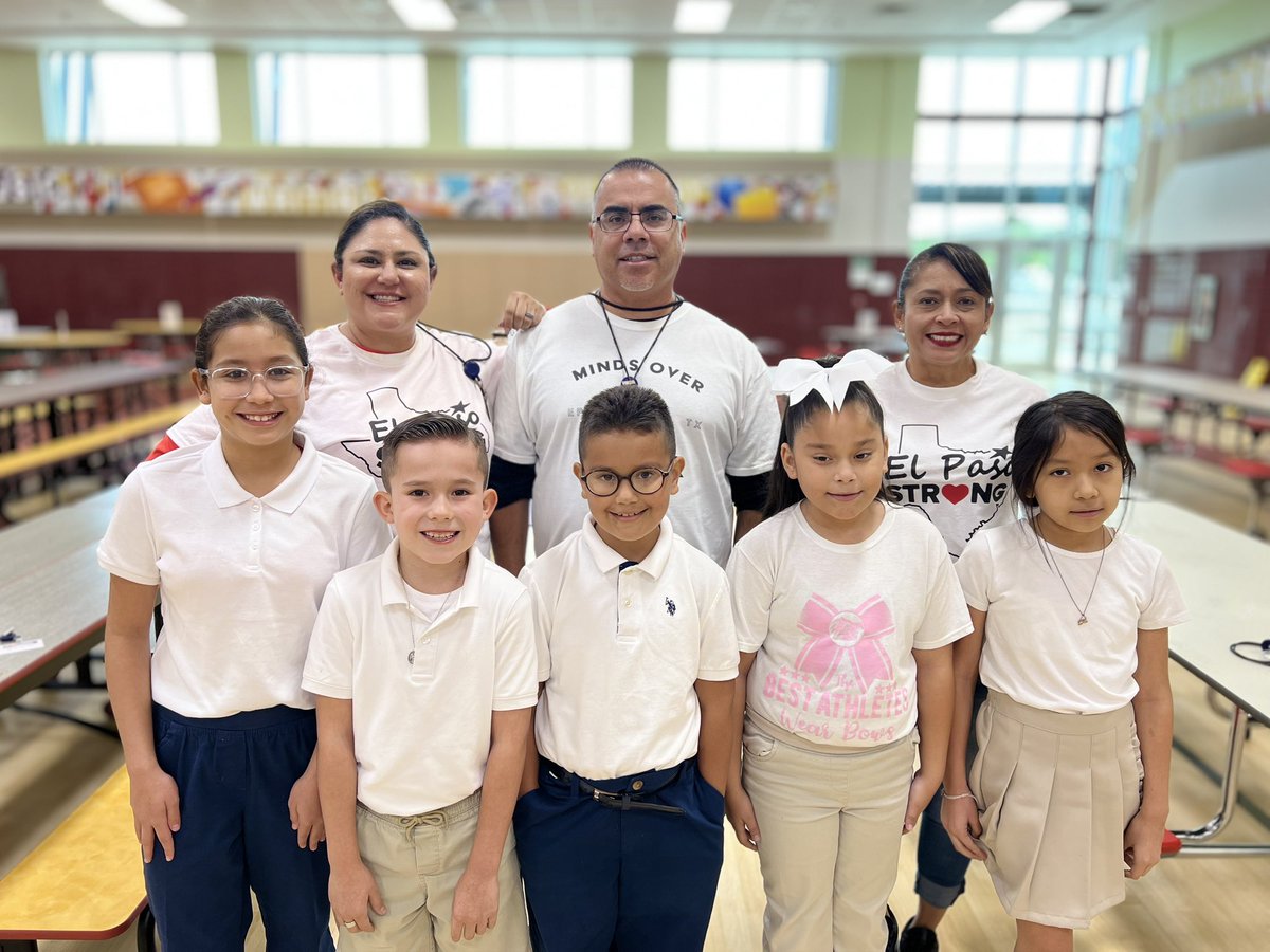 We Are El Paso Strong! Aztecs wore white today in remembrance of the Walmart Victims. #THEDITRICT,#OFOD