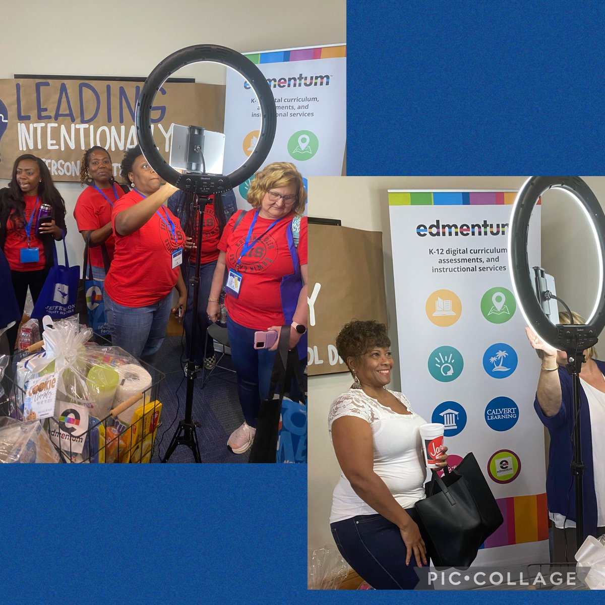 Cyndi_Chancery's tweet photo. A great day at the Back-To-School Conference! Here are more photos of the prize winners and fun! Thank you @JEFCOED for your partnership and allowing us the opportunity to celebrate your educators! @edmentum @orush2 @angelajw97 @LeslieCRichard2 @rockford1975  @LauraBr70334579 https://t.co/Opy3BbGLO3
