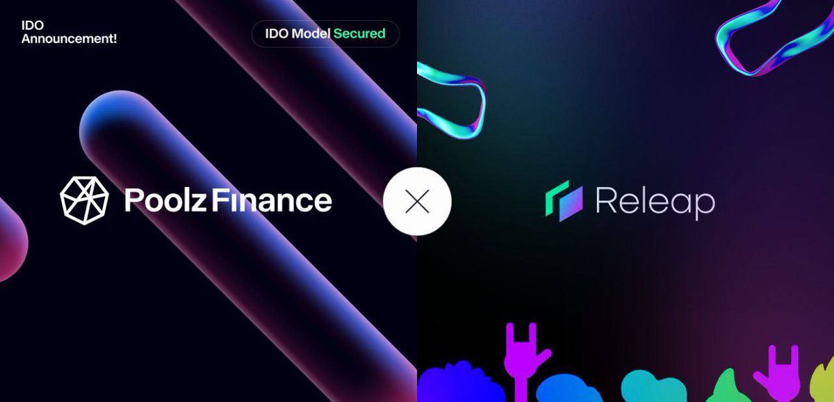 SmartCryptoNew1's tweet photo. 🉑 @Poolz__ partners with @Releap_IO
🉑 #ReleapProtocol is a decentralized, multichain and open-for-all social graph that allows users to wholly own and harness their audience and content
🔽 VISIT
https://t.co/GR8AQdzANe
#SCN1 https://t.co/s5YIhsJsKh
