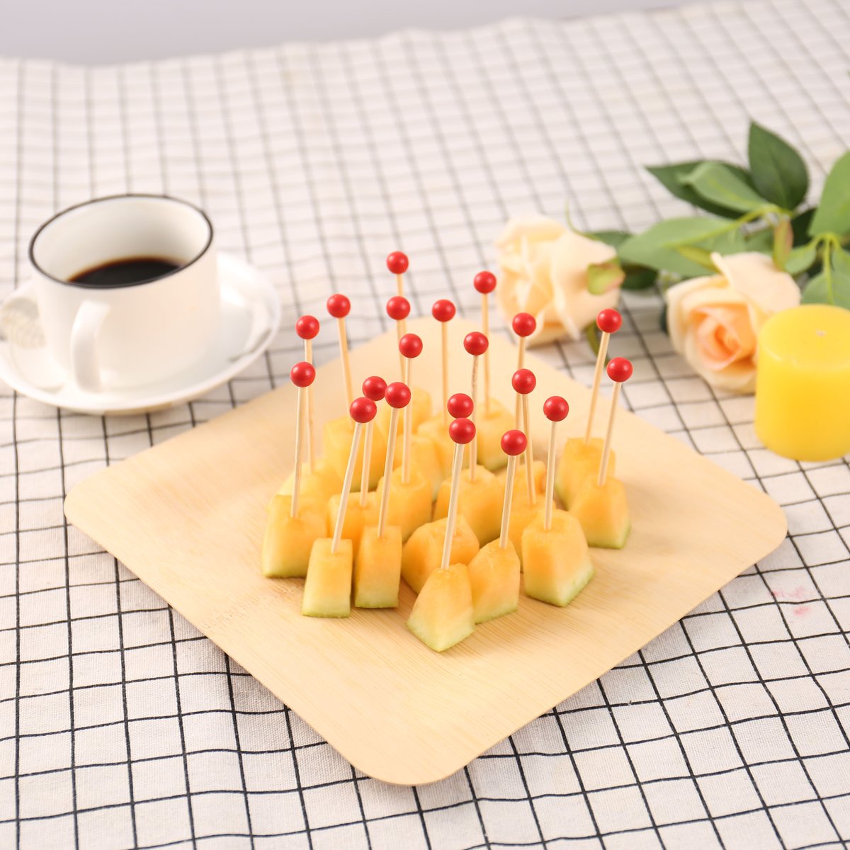 anchengfactory's tweet photo. Elevate your party experience with our versatile and customizable bamboo toothpicks! 📷 With a wide array of styles to choose from, they're perfect for serving fruits and appetizers in style. Add a touch of eco-friendly elegance to your gatherings, weddings, or special events. https://t.co/h55Hfin47T