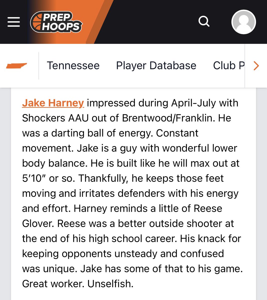 Excited for the recognition of the @BGABasketball team and @CoachTreyMeyer! Proud of @JakeHarney_2026 and the terrific spring and summer run for @shockers2026 team! Grateful for @AndrewForce8 and @CourtneyHoops90 coverage of Tennessee HS /AAU Hoops.