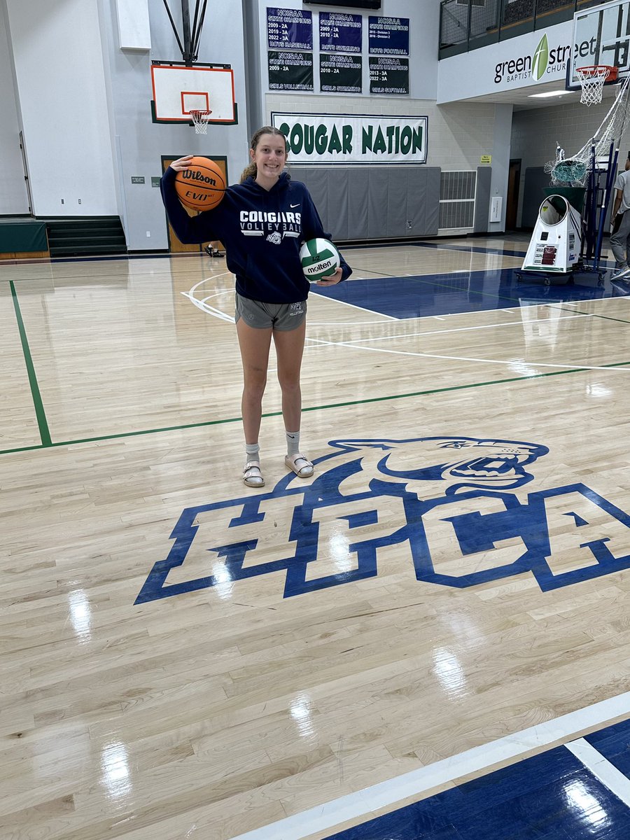 I’m excited to announce that I have decided to start my high school journey at HPCA! I’m grateful to be a part of  the HPCA basketball, volleyball and school family!! @HPCAGirlsBBall @HPCA_Athletics @HPCAcougars Thank you, Coach Drew for giving me this great opportunity.