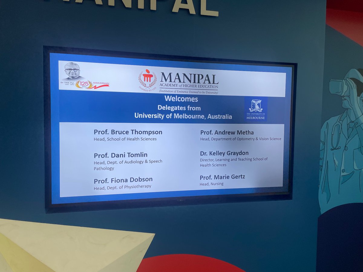 Dr Kelley G (@kelleygraydon) on Twitter photo What a great opportunity to engage with the students at Manipal College of Health Professions India. An inspiring and extremely motivated group of health care professionals in the making. <a href="/MAHE_Manipal/">Manipal Academy of Higher Education</a> What a great opportunity to engage with the students at Manipal College of Health Professions India. An inspiring and extremely motivated group of health care professionals in the making. <a href="/MAHE_Manipal/">Manipal Academy of Higher Education</a>