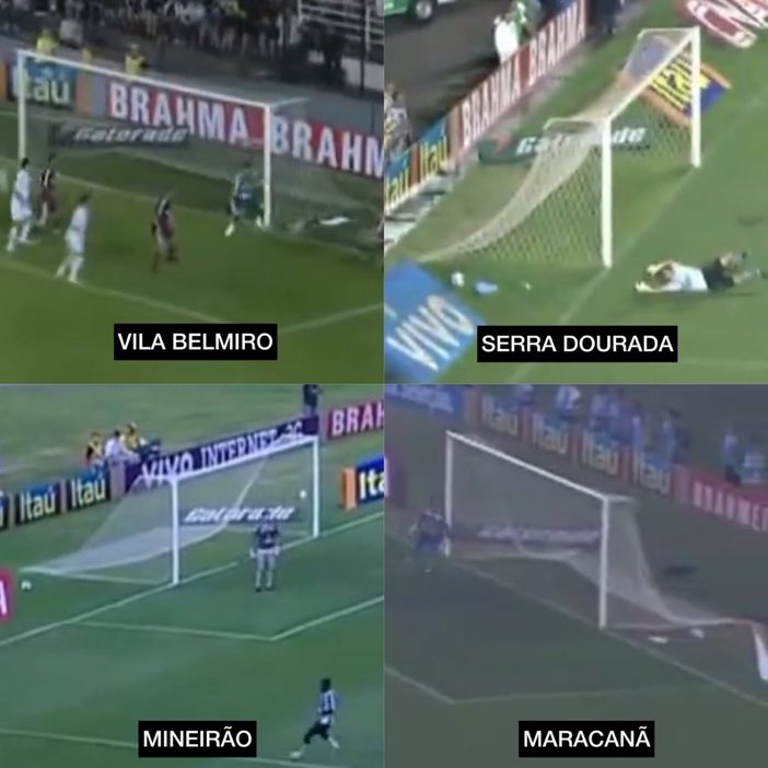 A instituição chamada rede Véu de Noiva. 🥅

Nostálgico!