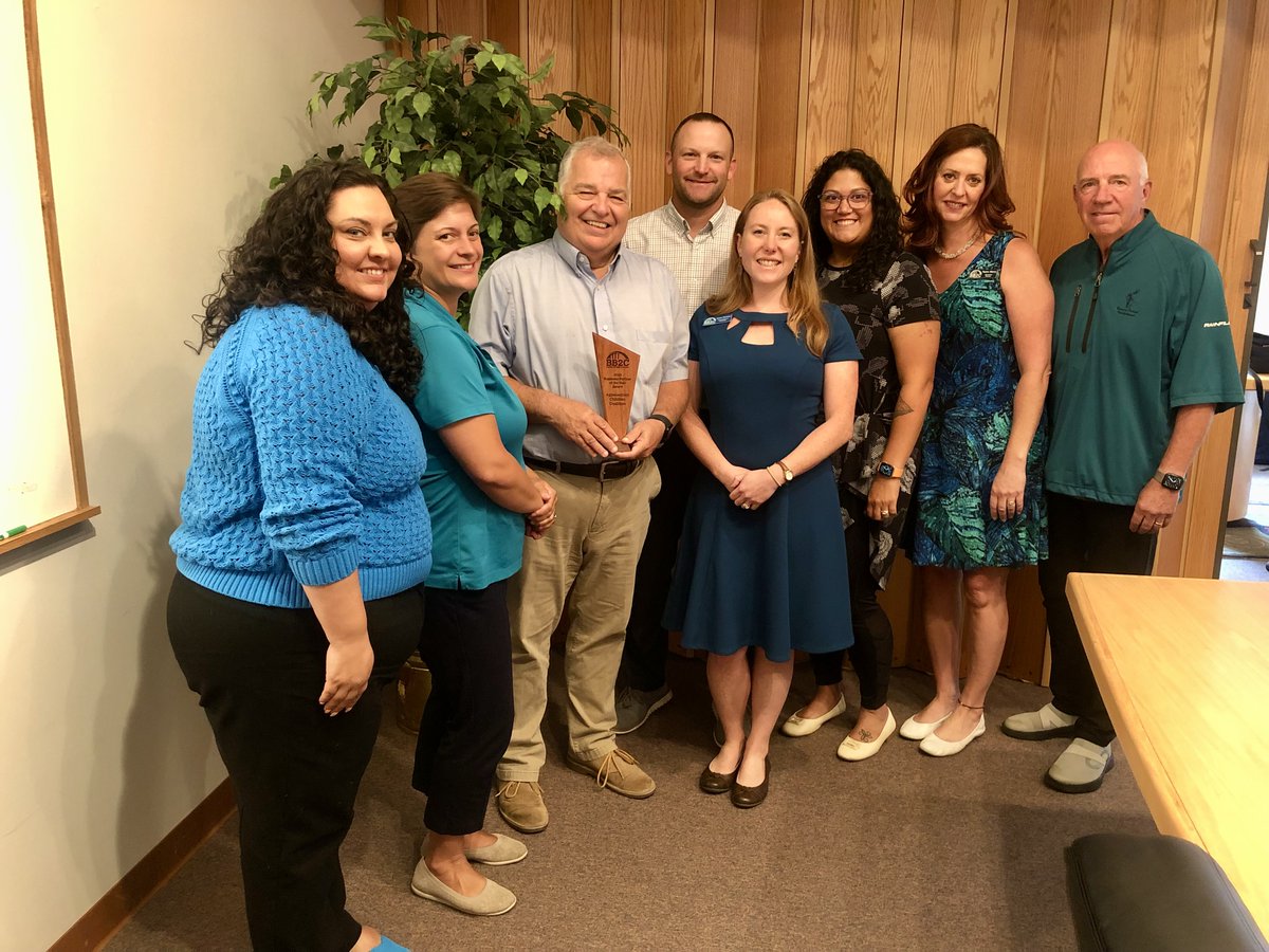 We were honored to be recognized as Business Partner of the Year by our friends from <a href="/bb2careers/">BB2C</a> today. We value and appreciate the work that BB2C does and the collaborations that we have formed to introduce high school students to careers in mental and behavioral health.