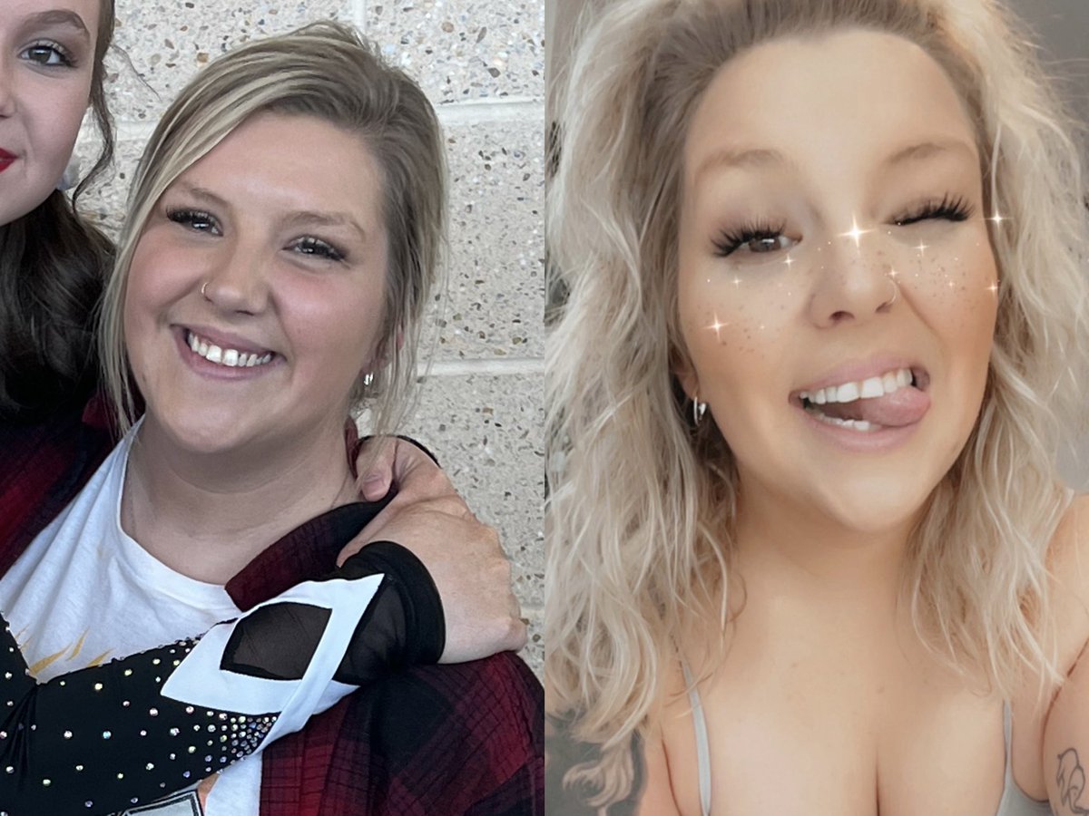 we love a good weight loss comparison. a year difference 🙌🏻