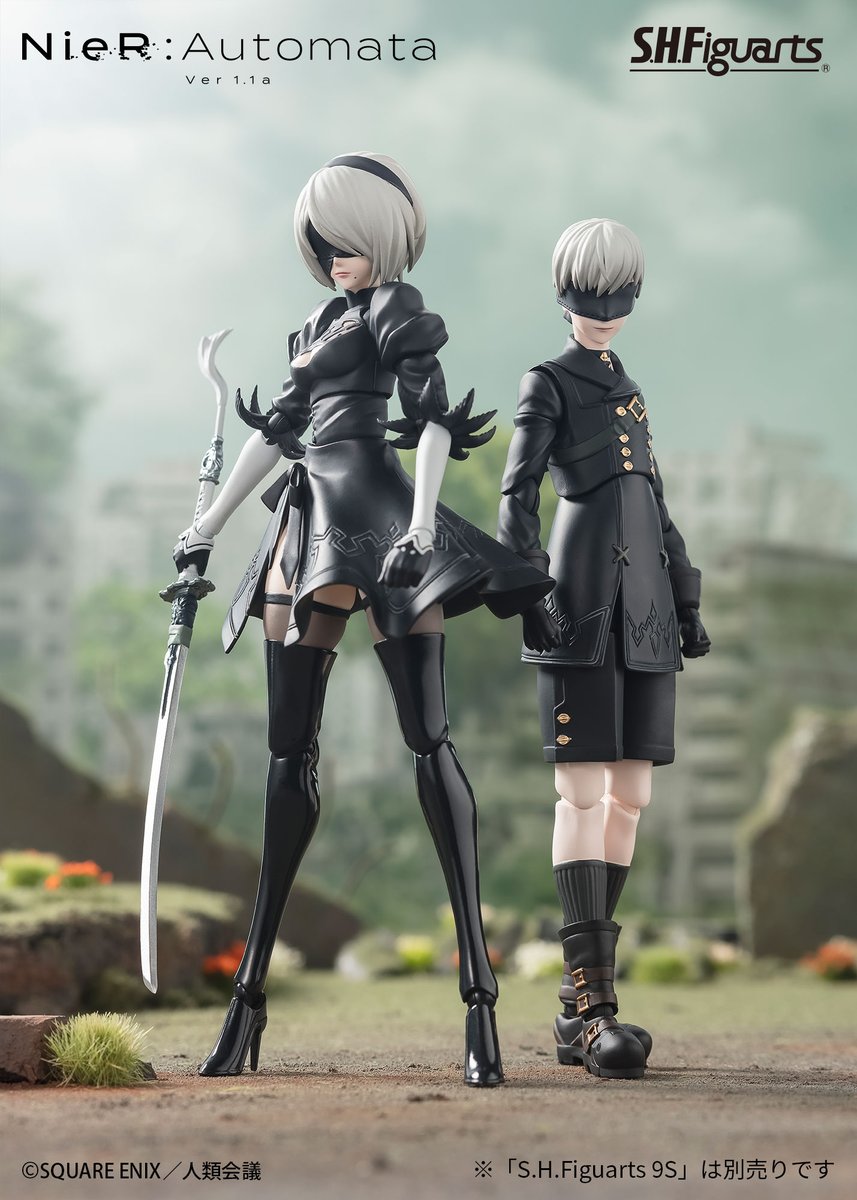 【情報】BANDAI SPIRITS《尼爾：自動人形 Ver1.1a》S.H.Figuarts 2B，開放預購中！ @尼爾 哈啦板 - 巴哈姆特