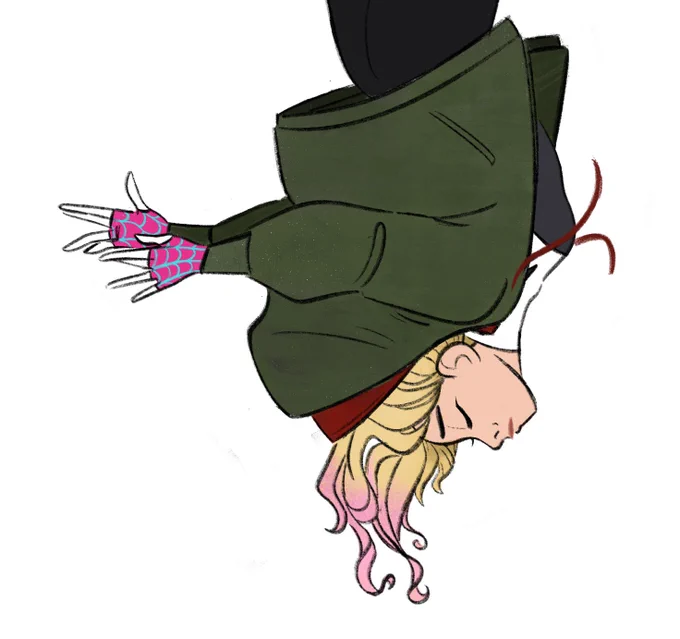 preview of my piece for the #AcrossTheSpiderVerse show at     I embroidered parts of the piece but they didn't photograph well, so please see it in person 