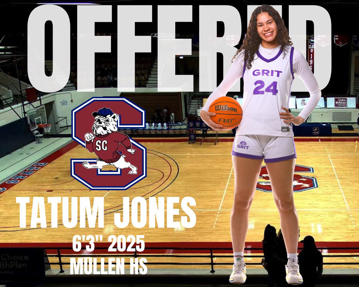 GRIT (@grithoops) on Twitter photo Tatum Jones with another offer from <a href="/ScstateWBB/">SC State Women’s Basketball</a> 🙌 let’s gooo <a href="/tatumjonesss/">Tatum Jones</a> !!
#GRIT Tatum Jones with another offer from <a href="/ScstateWBB/">SC State Women’s Basketball</a> 🙌 let’s gooo <a href="/tatumjonesss/">Tatum Jones</a> !!
#GRIT