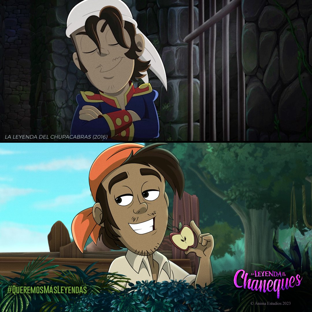 helloanima's tweet photo. La evolución de los personajes de #LasLeyendas VOL.1
#LaLeyendaDeLosChaneques🌳🌿👿 en ViX #QueremosMásLeyendas https://t.co/FacfrbfpFG