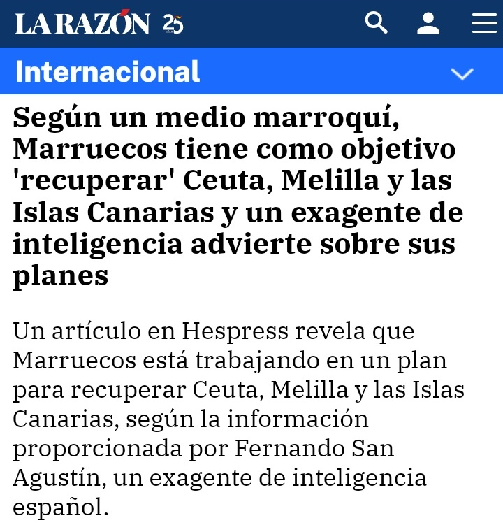 apanalis's tweet photo. 🔰Asunto que viene de muy lejos:

✴️JCII obedeció órdenes ajenas, con Franco muy enfermo, y cedió a MARR lo que nunca le perteneció.
🕵️‍♂️SZ tb obedeció meses atrás, contrav. a la ONU
🧐Ahora, 🇺🇸EEUU e 🇮🇱ISR apoyan a🇲🇦MARR

🇪🇸Cuidado, que están en juego Ceuta, Melilla y Canarias.