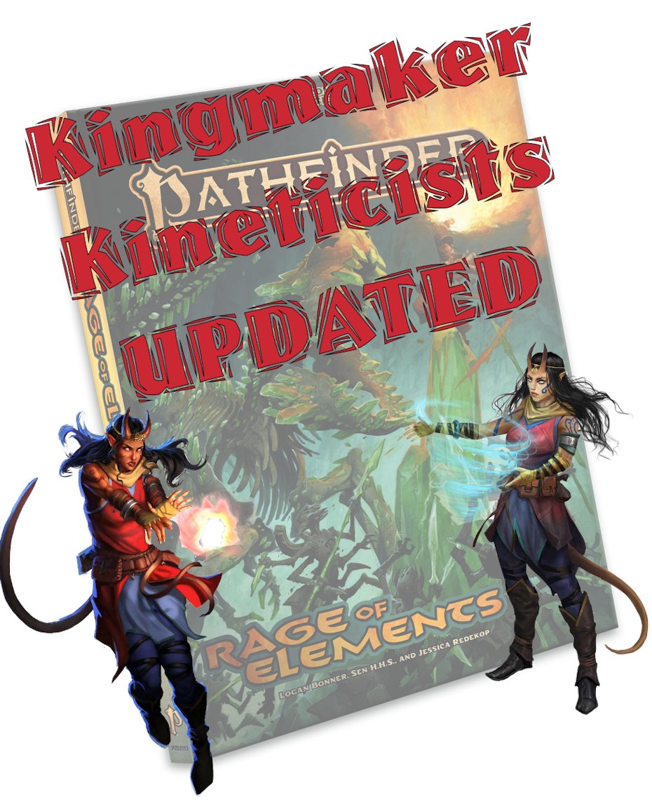 knowdirection's tweet photo. Rob previously covered kineticists in Kingmaker, but with the official #pathfinder2e kineticist out in Rage of Elements, he returns to the topic in the latest Investing In on the #knowdirectionnetwork.
https://t.co/D0wefTKjUa https://t.co/fEPiWsXtiW
