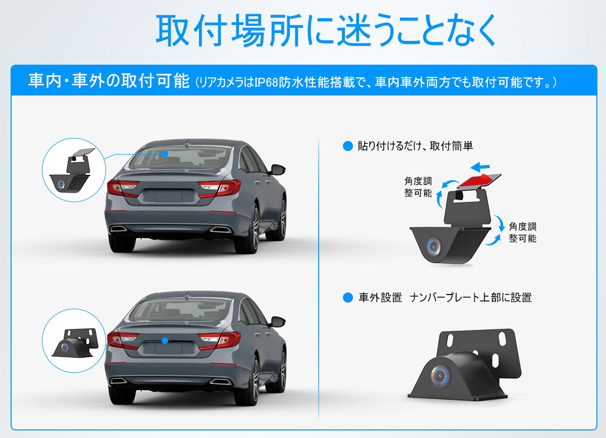 AUTOVOX_JP's tweet photo. 🚗Auto-Vox X7リアビューカメラは、車の内側または外側のどちらを押すかを選択できます。✨
#カーレコーダー #X7 #AUTOVOX #新製品 https://t.co/Ztd7KgbAlj