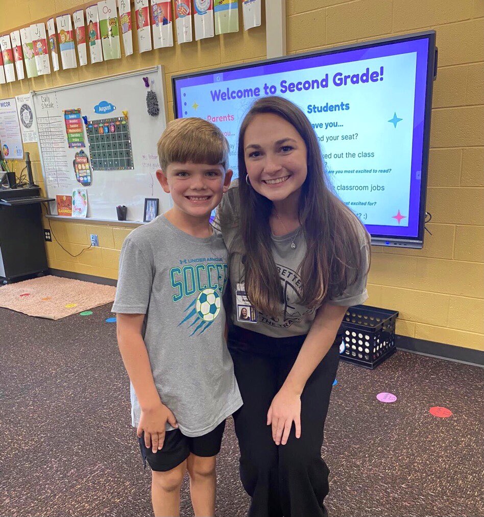 Back to School night was a success!! So excited for this school year! 💙🐴