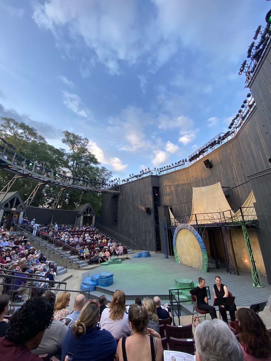 It’s the final showing of The Tempest of the season at the Illinois Shakespeare Festival!