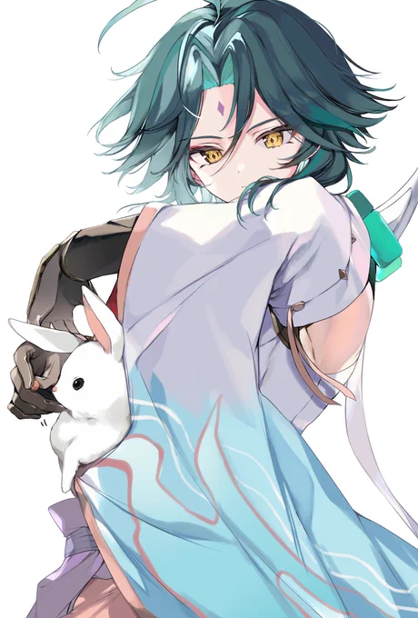 うさぎと魈