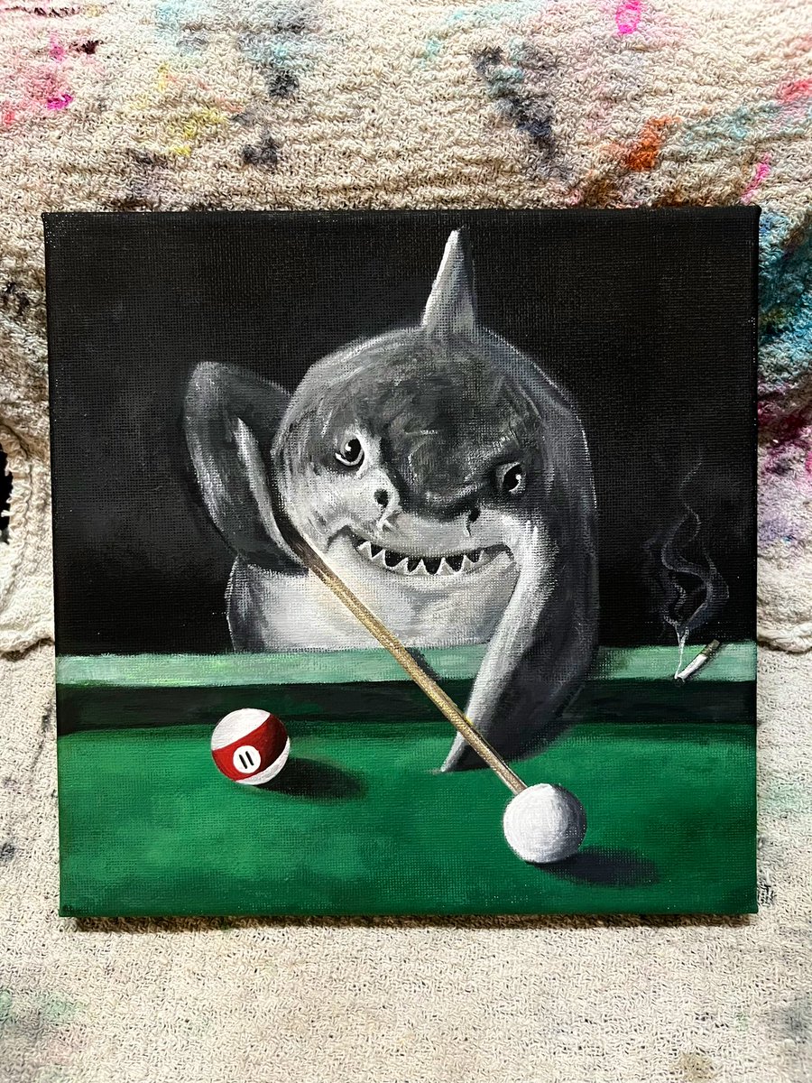 _sssssarah's tweet photo. painted dat big billiards boy https://t.co/vApEDJPxLN
