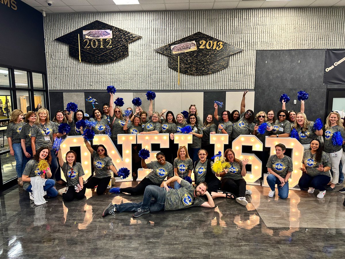 Here we go! Amazing 1st grade team! Incredible Memorial staff! 2023-2024 Let's do this! #WeAreMemorial #OneLISD <a href="/MemorialSTEM/">Memorial Elementary</a>