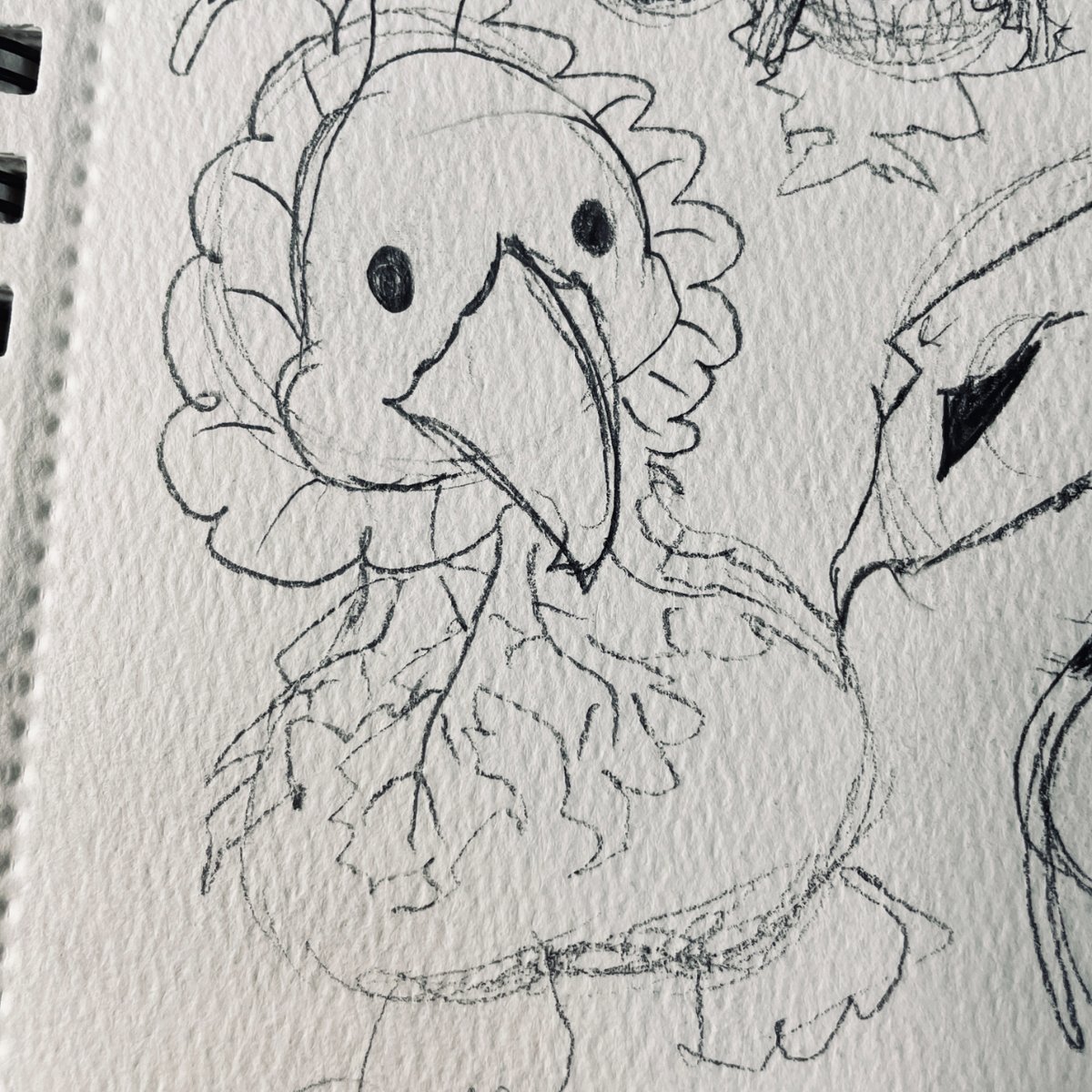 Xelestialink's tweet photo. Pg.18 is one of my favorite numbers. Okay so the bird on the right side of them page I made it my TikTok pfp, It was one of my favorites. #XiaInks #Xiasketchbookjourney #Sketchbook16 #nearingtheend #closeups #drawing #artistworking #artist #smallartist https://t.co/YKXUJYiCnT