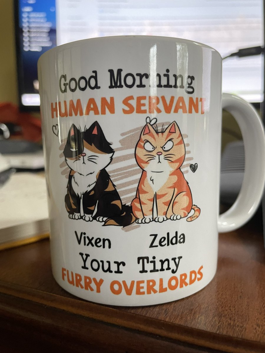 I have a new mug.
