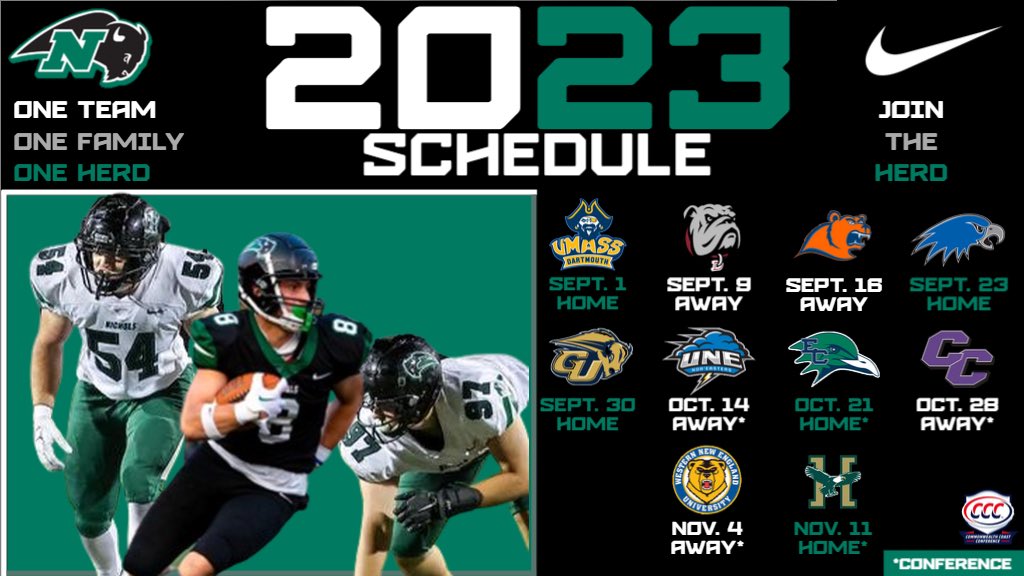 NicholsBisonFB's tweet image. 🚨HERD ALERT🚨

2023 Football Schedule

The Bison are ready to Roll this Fall
🦬🦬🦬

#JointheHerd